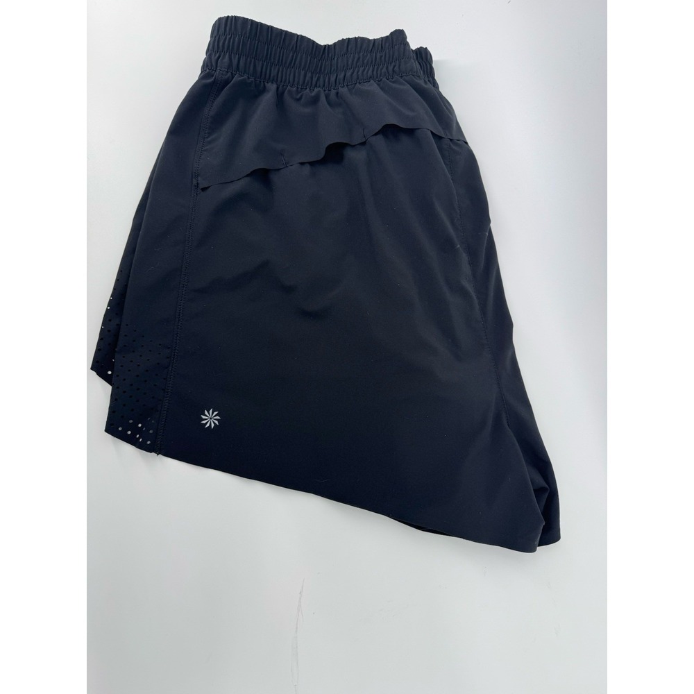 Athleta Hustle 3" Shorts Black Sz 1X Athletic Workout Run - Picture 8 of 8